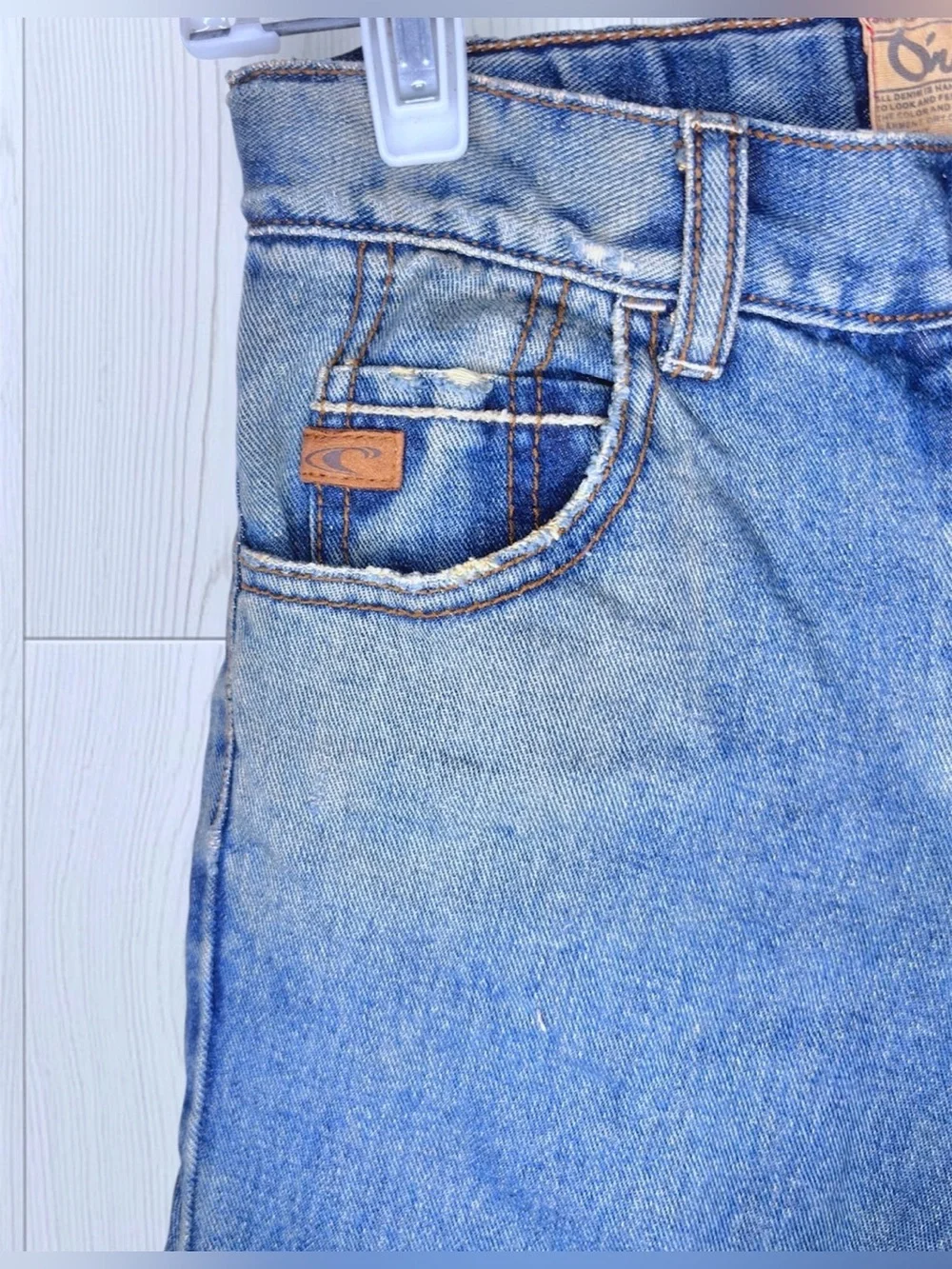 ONEILL Vintage Boys Regular Fit Jeans | Medium Wash Retro Surf Skate Denim